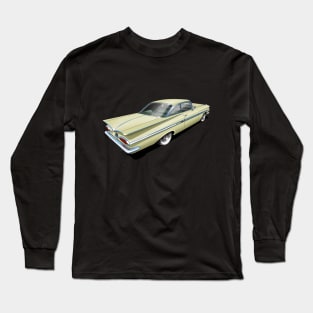 1959 Chevrolet Impala in Classic Cream Long Sleeve T-Shirt